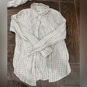 Abercrombie Gingham Button Down